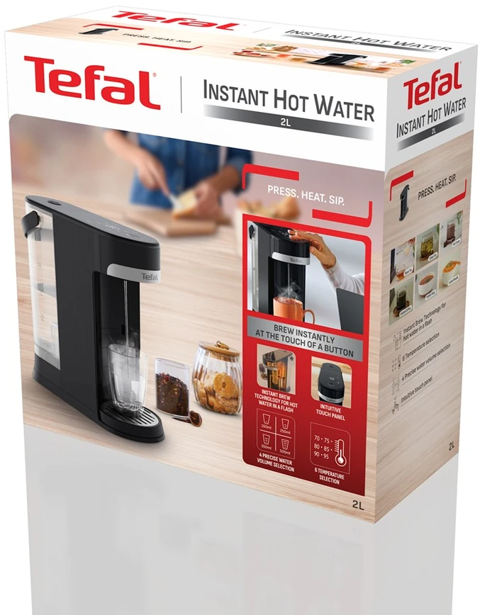 Tefal Instant Hot Vanduo BR3508E0 water dispenser Juodas 2 L