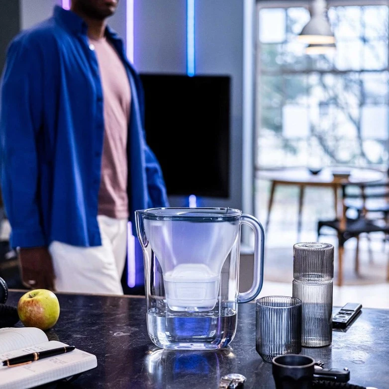 BRITA Style ESSENTIAL XL Vanduo Filter Jug (Dark Mėlyna) + 3 x MX Pro Pure Performance Filters
