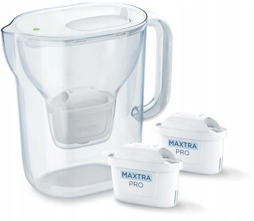 Brita Style Essential + 2 MAXTRA PRO PURE PERFORMANCE (Baltas)