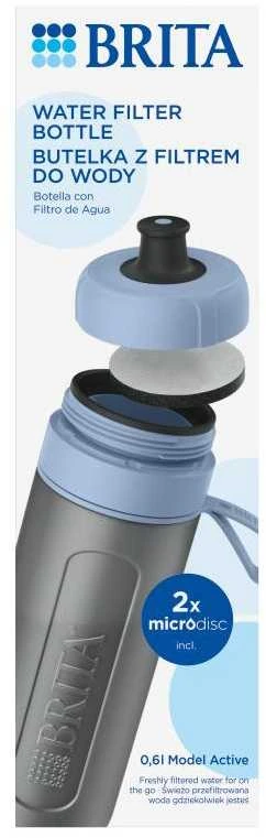 Gertuvė Brita Active + 2 diskai, šviesiai mėlyna