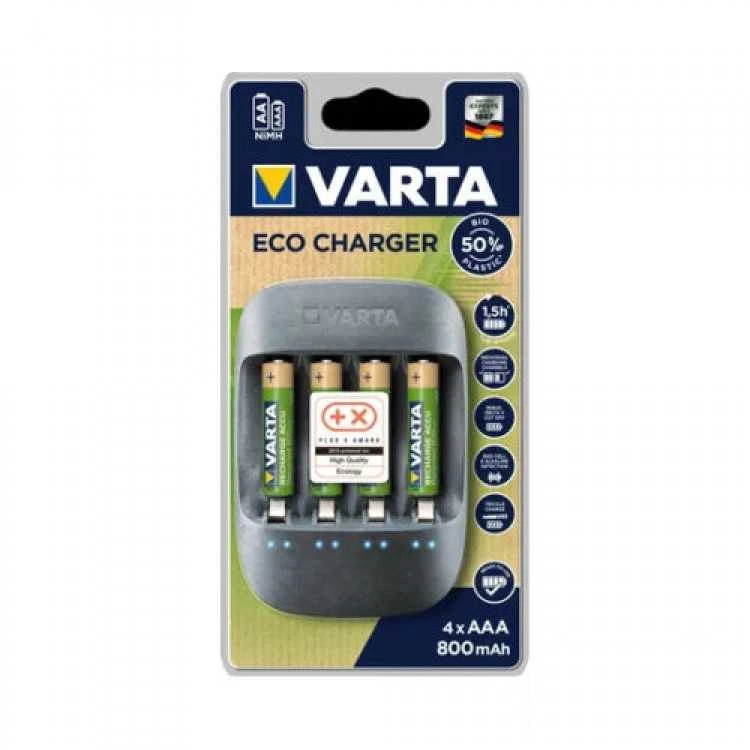 Varta 57680 Ekologiškas baterijų įkroviklis