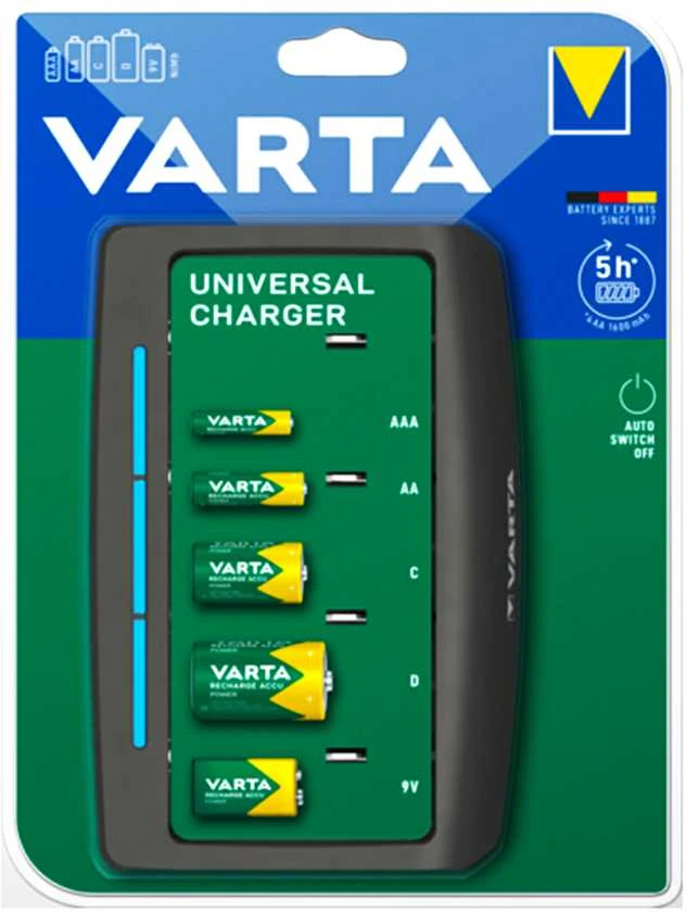Varta LCD dual tech charger 57676 Baterijų įkroviklis
