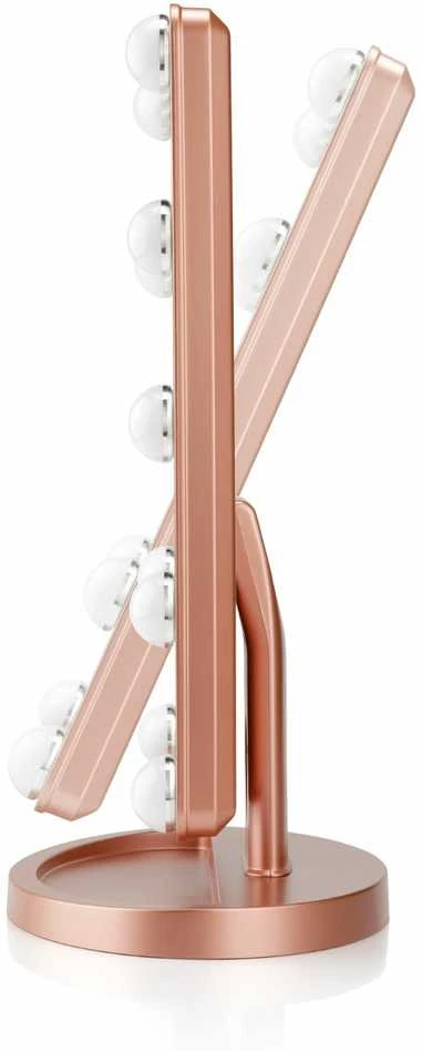 Veidrodis – Beautifly GlamourVue LED, Reguliuojama Spalvų Temperatūra, Rožinė