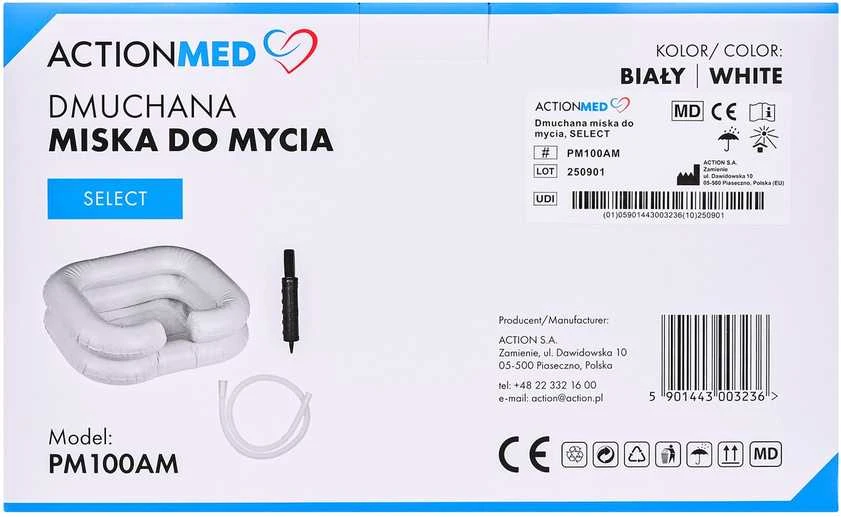 Pripučiamas prausimosi dubuo ACTIONMED Select