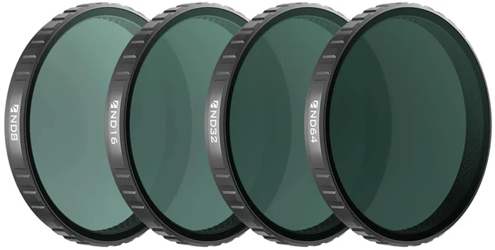 „Freewell“ filtrų rinkinys, skirtas OSMO Action 6 „Standard Day“ – 4 vnt.