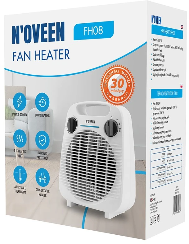Termowentylator NOVEEN FH08