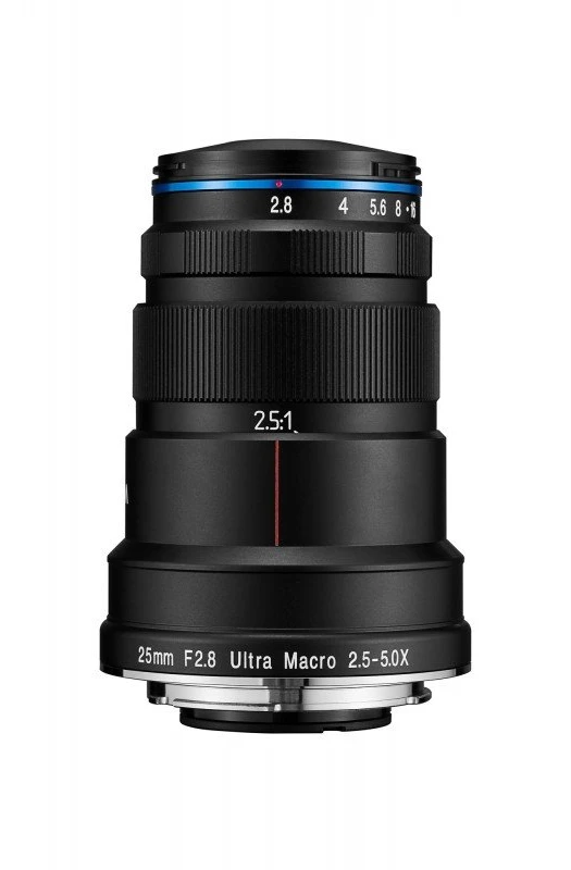 Leica Kameros Objektyvas - Laowa 25mm f/2.8 Makro 2.5x-5x Didinimas