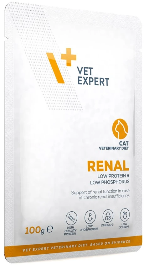 VET EXPERT Veterinary Diet Renal Cat - šlapias ėdalas katėms - 100 g