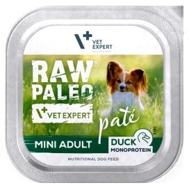 RAW PALEO Pâte Mini Adult antiena – drėgnas ėdalas šunims – 150g