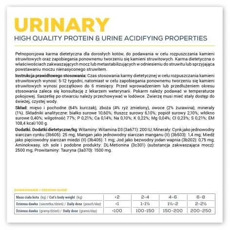 VET EXPERT Veterinary Diet Urinary Cat - šlapias kačių maistas - 100 g