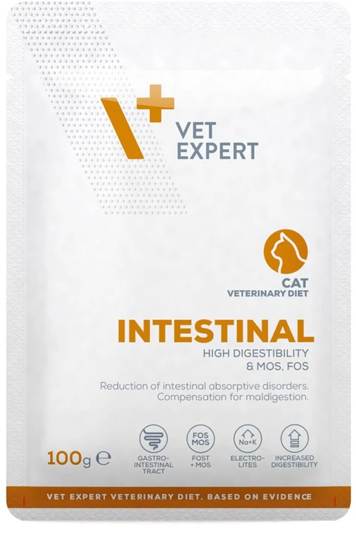 Vetexpert VET EXPERT Veterinary Diet Intestinal Cat - šlapias kačių ėdalas - 100 g