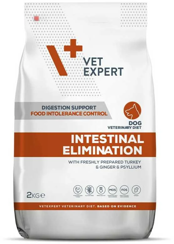 VET EXPERT Veterinarinė dieta žarnyno šalinimo šuniui – sausas šunų maistas – 2kg