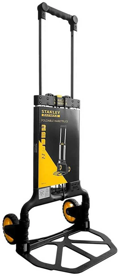 Stanley Fatmax Sack Barrow Folding Aliuminio 70 kg FXWT-705 Juodas, Sidabrinis