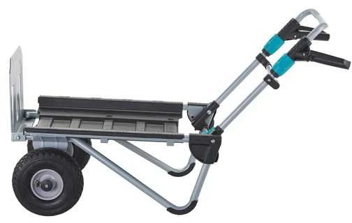 Vežimėlis - Wolfcraft 5535000 Sulankstomas, Plastikas, Plienas, 200 kg Talpa, Juodas/Turkio/Pilkas