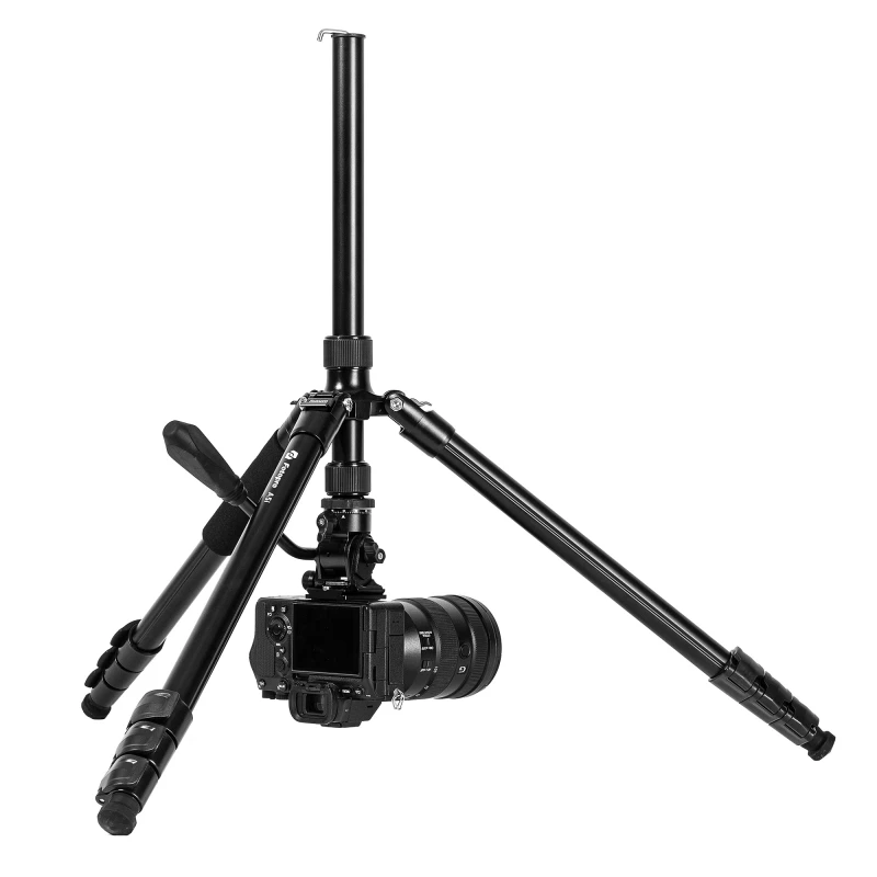 Video Stovas - Fotopro A4i 8kg Apkrovos Talpa Skysčio Galva Monopodas 43.5cm Aliuminis Juodas