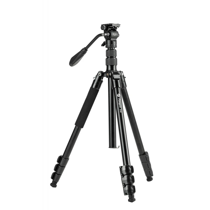 Video Stovas - Fotopro A4i 8kg Apkrovos Talpa Skysčio Galva Monopodas 43.5cm Aliuminis Juodas