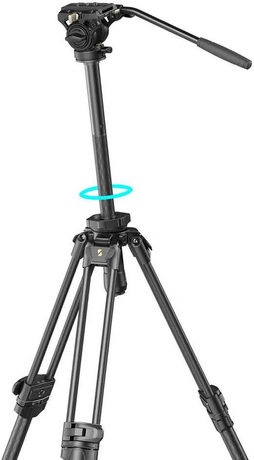SmallRig 4420 lengvas vaizdo trikojo komplektas AD-50 Pro