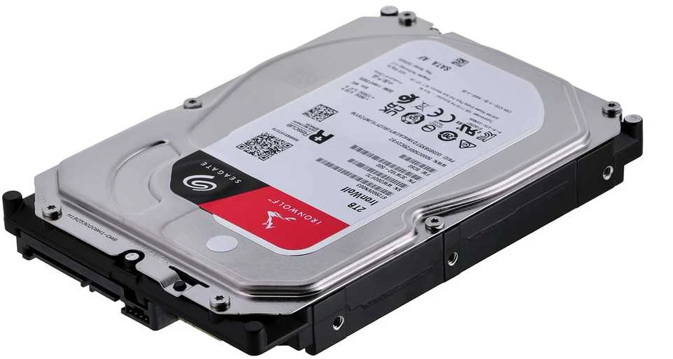 SEAGATE NAS HDD 2TB IronWolf 5400rpm 6Gb/s SATA 256MB talpykla 3,5 colio