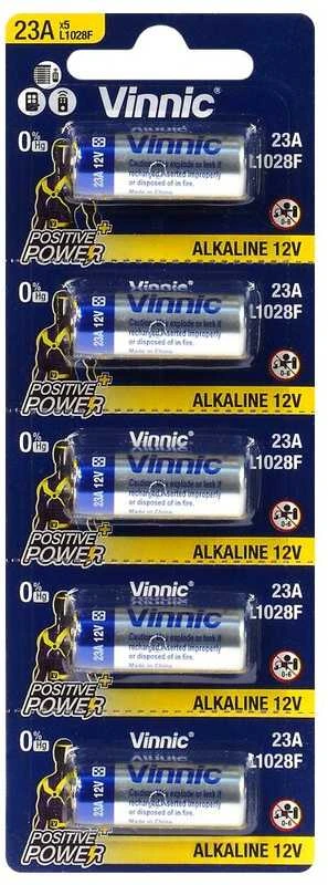 Vinnic 12V 23A baterijų pakuotė
