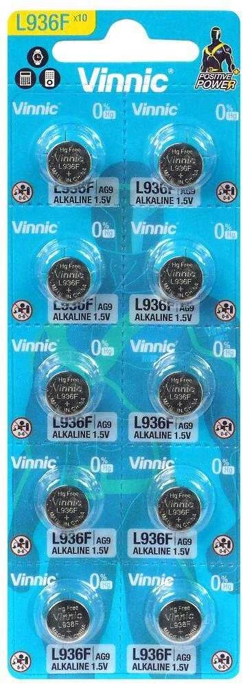 Vinnic L936F mygtuko tipo baterijų pakuotė