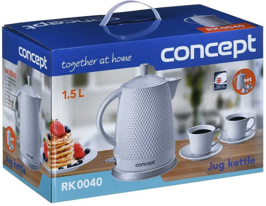 Virdulys - Concept RK0040 1.5 L 1500 W Baltas