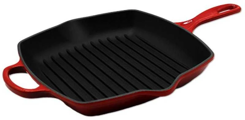Virimo Indai - Le Creuset Signature Kvadratinė Kepsninė 26cm Indaplovėje Saugoma Vyšnių Raudona