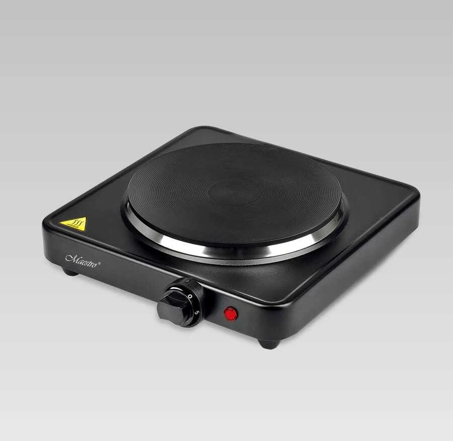 Maestro MR-772-1 hob Juodas Countertop Sealed plate 1 zone(s)