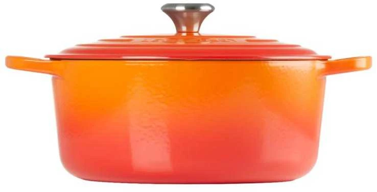 Virtuvės Indai - Le Creuset Signature Keptuvė 24cm Apvalus Ketaus Raudona