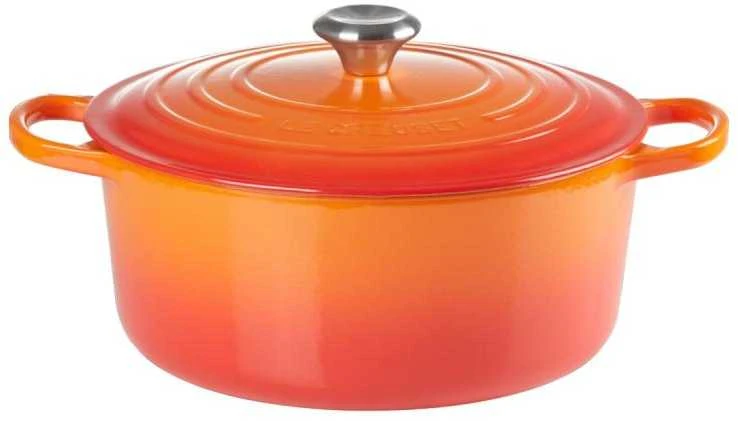 Virtuvės Indai - Le Creuset Signature Keptuvė 20cm Apvalus Ketaus Raudona