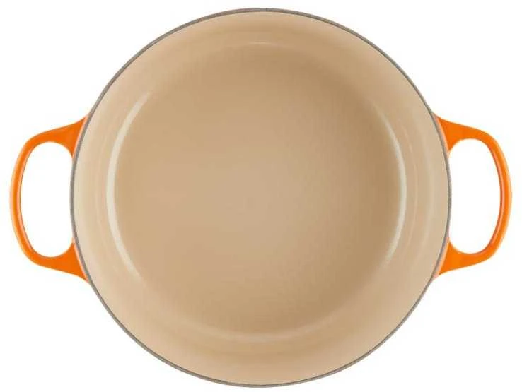 Virtuvės Indai - Le Creuset Signature Keptuvė 24cm Apvalus Ketaus Raudona