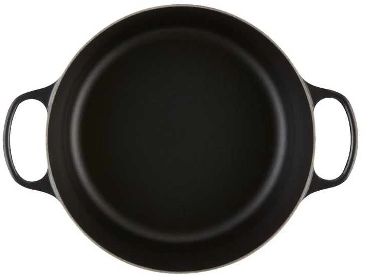 Puodas LeCreuset Signature 26 cm, juodas