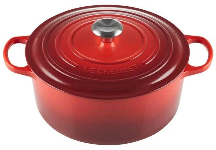 Virtuvės Indai - Le Creuset Signature Keptuvė 24cm Apvalus Vyšninės Raudonos spalvos