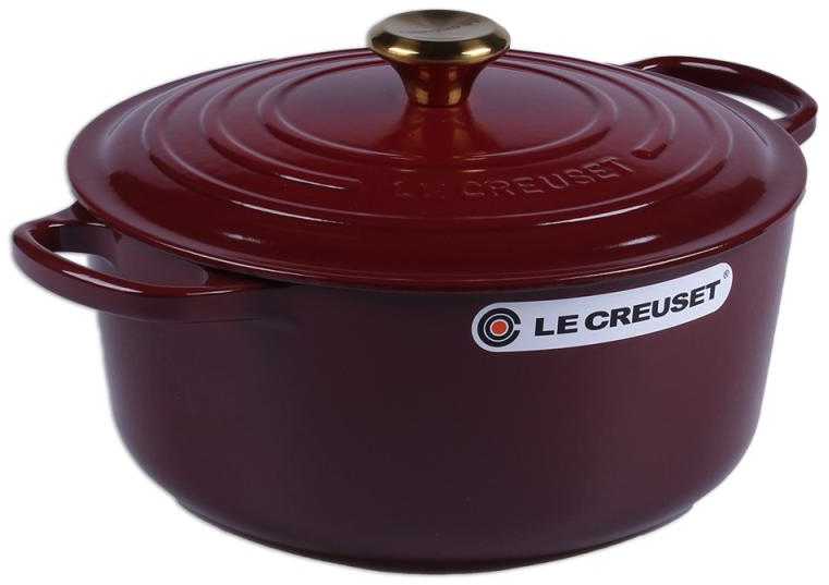 Virtuvės Indai - Le Creuset Signature Keptuvė 28cm 6.7L Ketaus Emalis Rhone