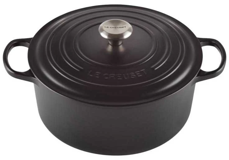 Puodas LeCreuset Signature 26 cm, juodas