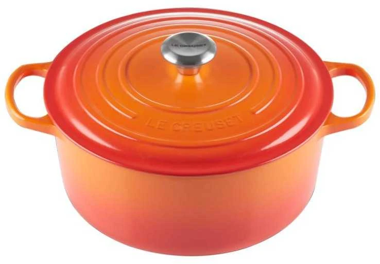 Virtuvės Indai - Le Creuset Signature Keptuvė 20cm Apvalus Ketaus Raudona