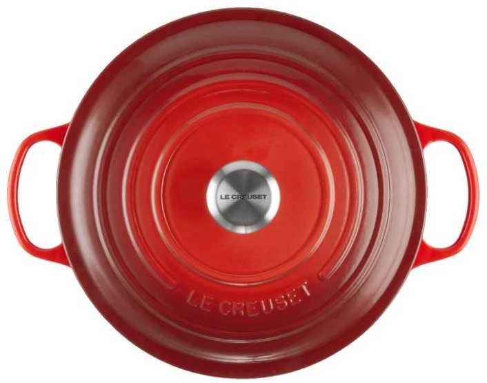 Virtuvės Indai - Le Creuset Signature Keptuvė 24cm Apvalus Vyšninės Raudonos spalvos