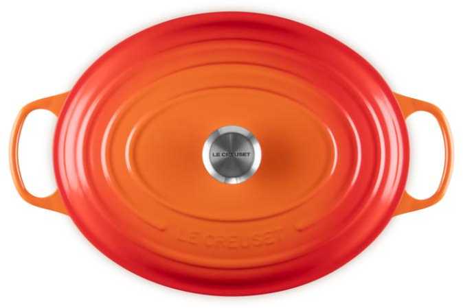 Le Creuset Signature Roaster oval 35cm orkaitė red (21178350902430)