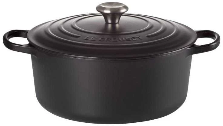 Virtuvės Indai - Le Creuset Signature Keptuvė 20cm Apvalaus Ketaus Juoda