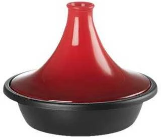 Virtuvės Indų Rinkinys - Le Creuset Tajinas Ketaus 31cm Vyšninės Raudonos Spalvos