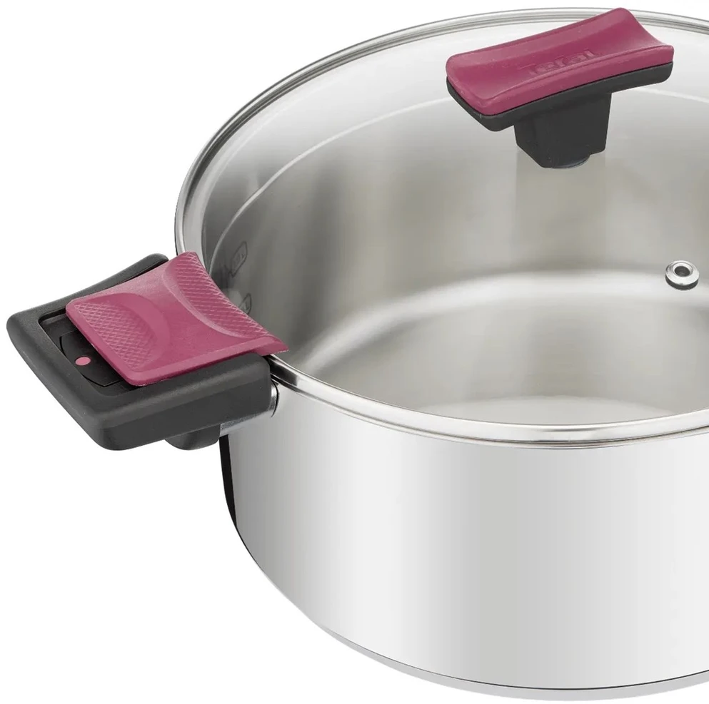 Puodų rinkinys TEFAL Cook & Clip 10 vnt. G723SA74