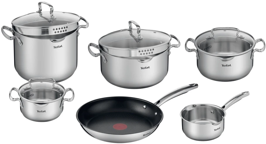 Tefal Duetto+ G732SA56 puodų rinkinys 10 pc(s)