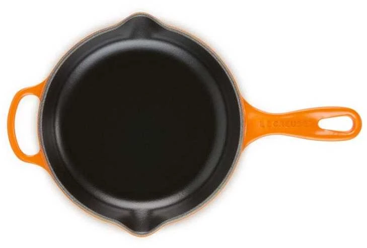 Virtuvinė Indaplovė - Le Creuset Signature Ketaus Keptuvė 20cm Orkaitė, Viryklė, Indukcija Raudona