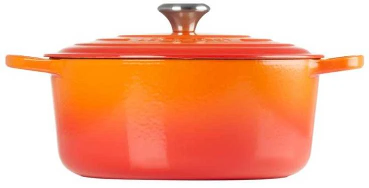 Le Creuset Signature Casserole apvalus puodas, 26 cm | spalva: oranžinė