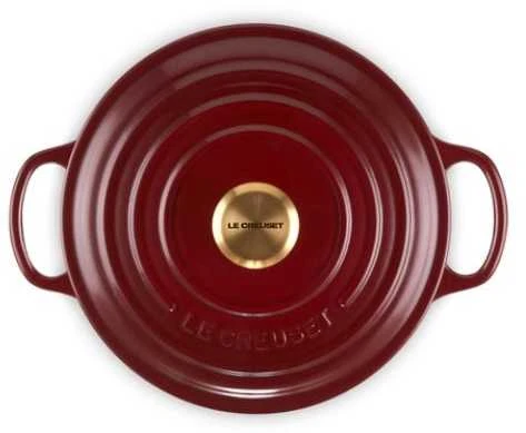 Virtuvinis indų rinkinys - Le Creuset Signature Keptuvė 2.4L Ketaus Emaliuota Apvali 20cm Rhone