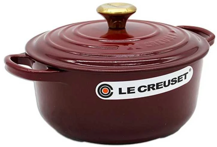 Virtuvinis indų rinkinys - Le Creuset Signature Keptuvė 2.4L Ketaus Emaliuota Apvali 20cm Rhone