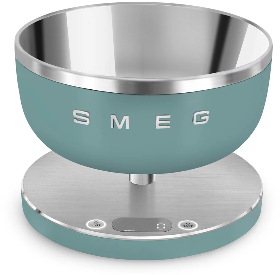 Virtuvinės svarstyklės Maisto Svarstyklės - SMEG KSC01EGMWW 5kg 1 g Smaragdo žalios spalvos