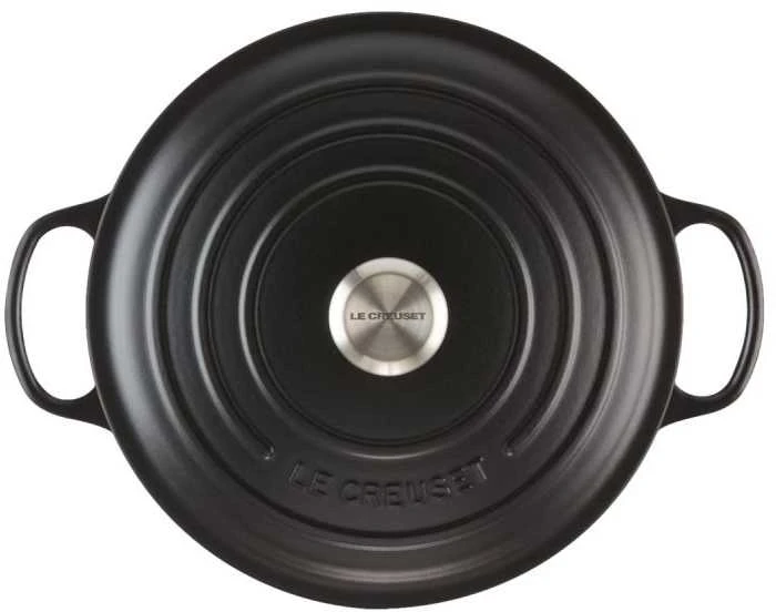 Virtuvinis Indas - Le Creuset Signature Keptuvė 28cm Apvalus Juodas
