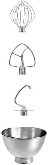 Virtuvinis kombainas KitchenAid Artisan 5KSM185PS 300 W 4,8 L Juodas