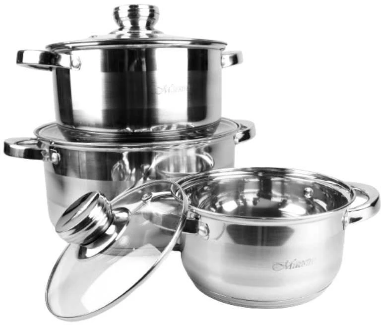 Maestro MR-2220-6L Puodų rinkinys iš 6 elementų