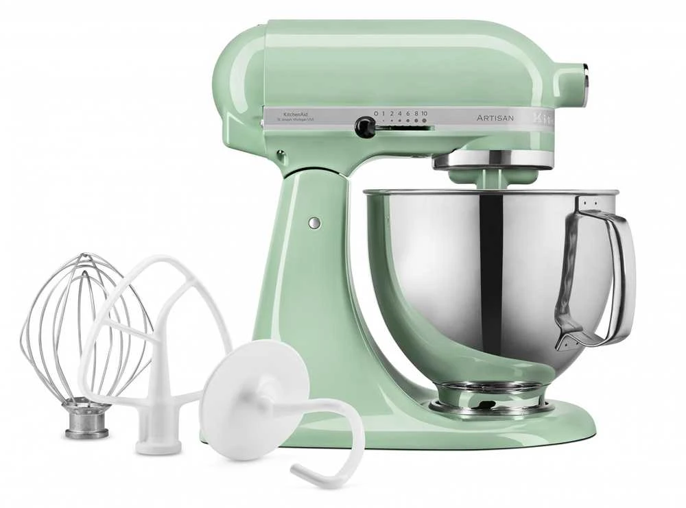 Virtuvinis kombainas KitchenAid Artisan 5KSM125, 4,8 l, Žalios spalvos